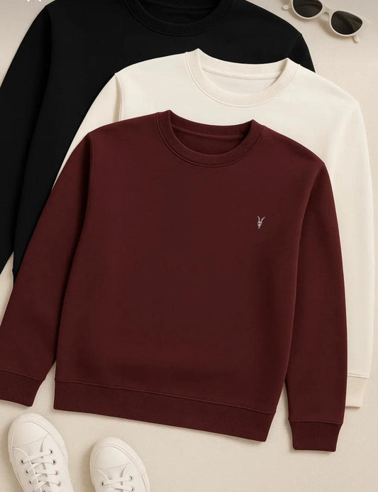 3'LÜ FIRSAT PAKETİ RAHAT KIŞLIK SWEATSHİRT