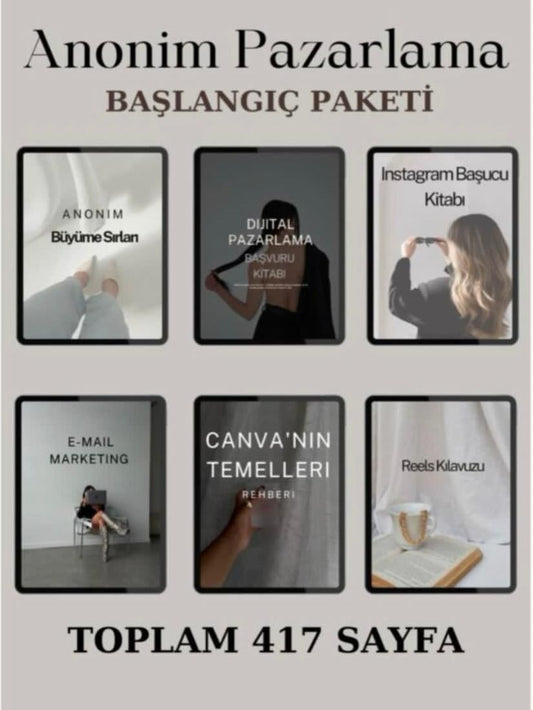 DWA/OWA Anonim Dijital Pazarlama + Canva , Reels , İnstagram , E mail Marketing Kılavuzu